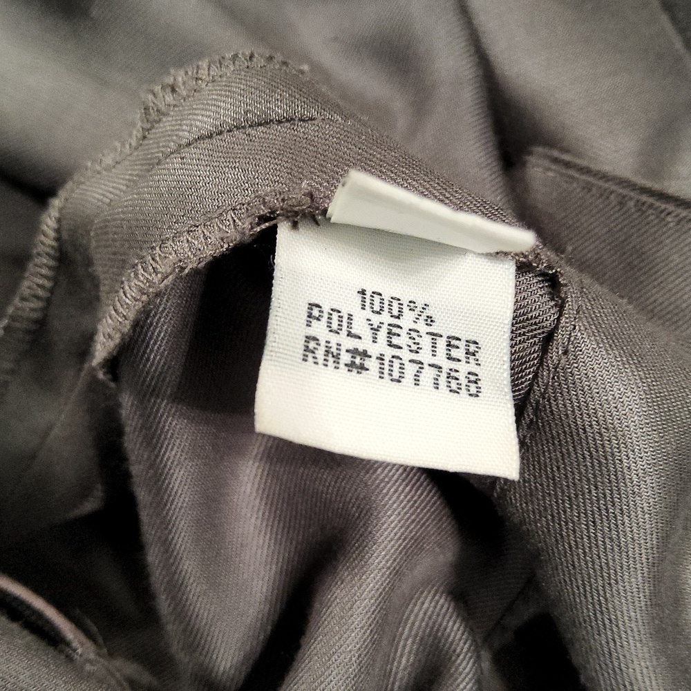 Anthropologie Sine Bow Tie Dark Gray Top - Size 12 - Picture 7 of 8